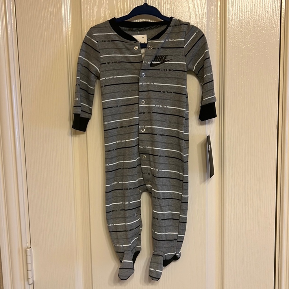 Baby Nike footed sleep n play